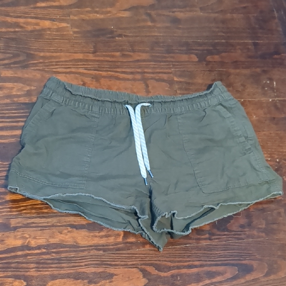 Vuori Olive Athletic Shorts for Women